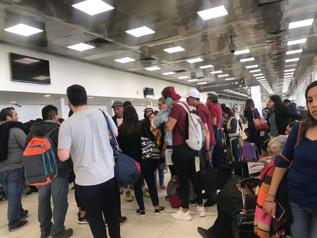 Recorte de operaciones por hora en el AICM, hasta el 8 de enero