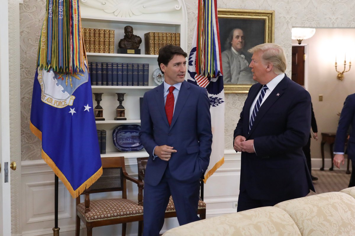 Canadá acuerda con EU reforzar su frontera; logra aplazar aranceles por un mes