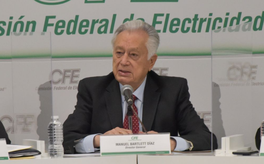 CFE no es una empresa “para ganar dinero”: Manuel Bartlett