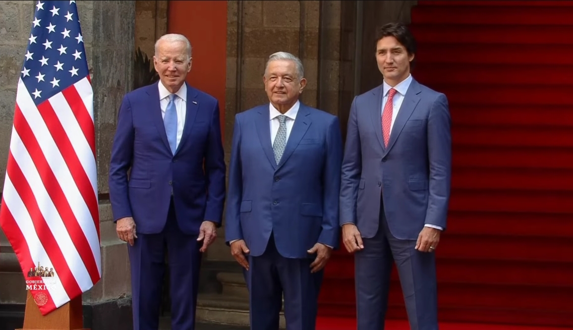 Reuniones con Biden y Trudeau, muy productivas y fraternas: AMLO