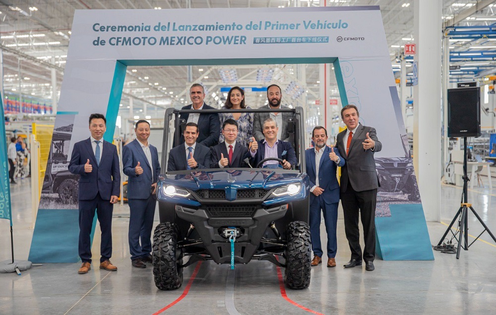Empresa china CFMoto inauguró planta en NL; fabricará vehículos todo terreno