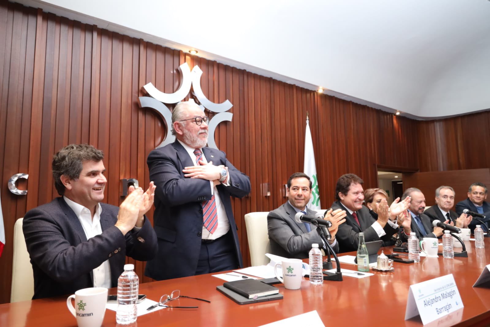 Ellos serán los nuevos presidentes de Concamin y Concanaco-Servytur en 2024