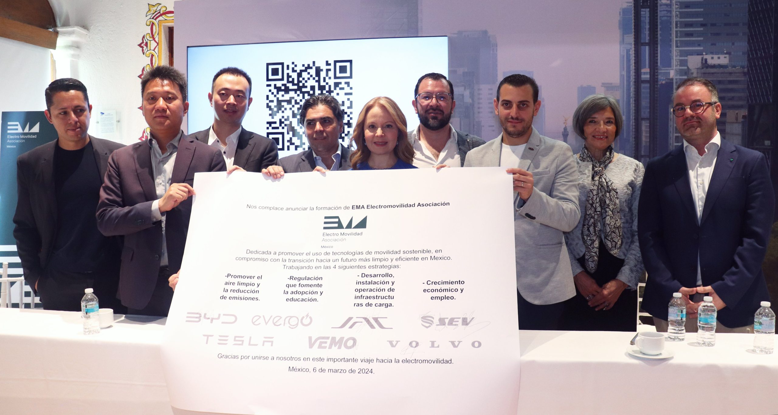 Tesla, BYD, Volvo y otros crean EMA para impulsar la electromovilidad