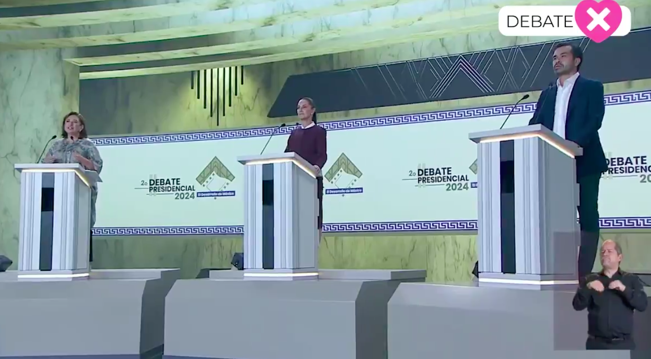 AMLO dijo que le gustó el debate de candidatos presidenciales; “no hubo groserías”