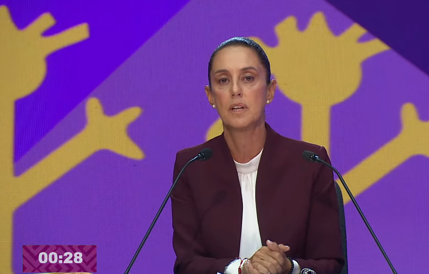Planteamos regar la economía desde abajo y hoy México está floreciendo: Sheinbaum