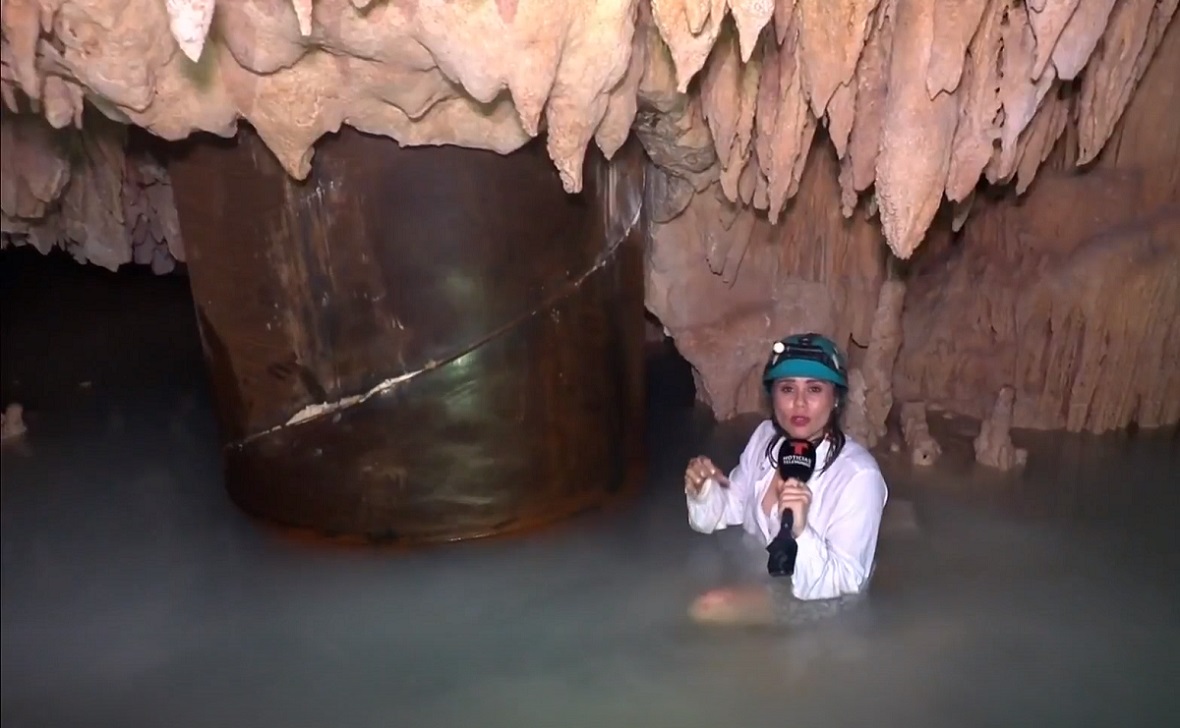 AMLO admite que obras del Tren Maya contaminaron un cenote