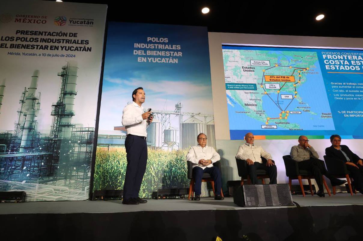 Anuncian próxima construcción de 2 Polos de Desarrollo para el Bienestar en Yucatán