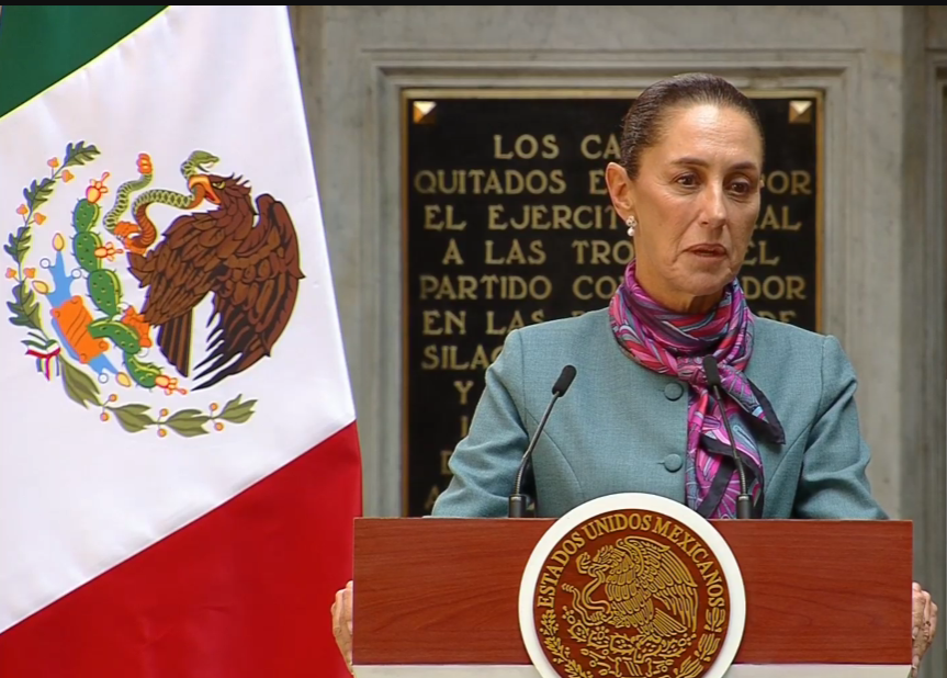 Ninguna reforma representa problemas para inversión, dijo Sheinbaum a empresarios