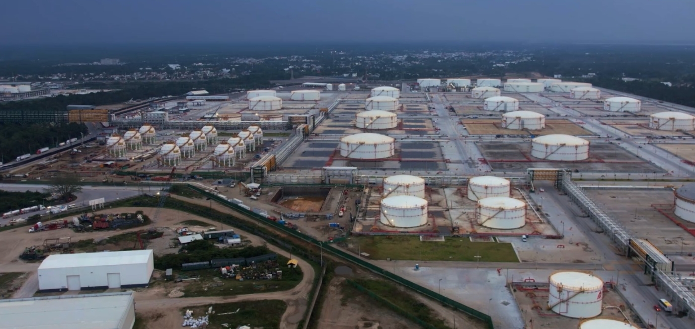Refinería Olmeca ya opera a 80% de su capacidad, destacó Sheinbaum